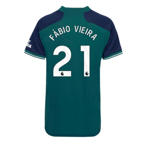 Arsenal Fabio Vieira #21 Rezervni Dres za Ženska 2023-24 Kratak Rukav